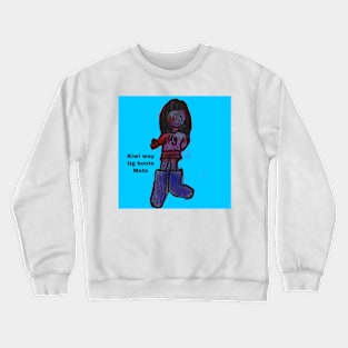 Ug girl blue Crewneck Sweatshirt